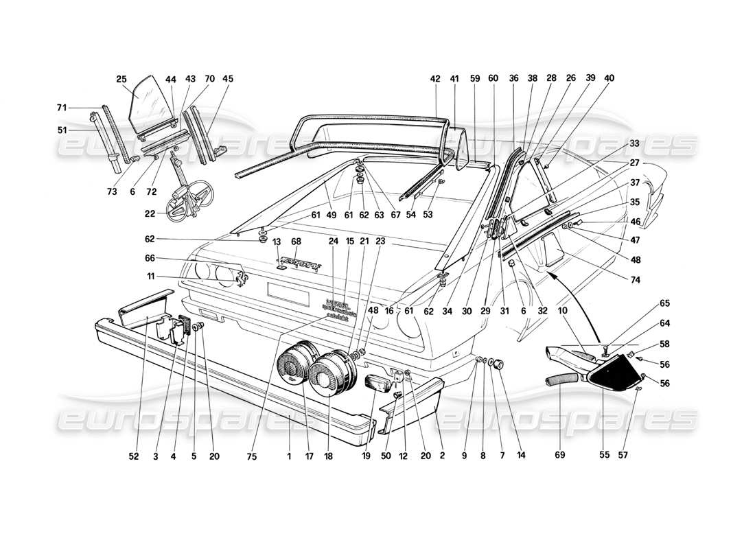 part diagram containing part number 60637600