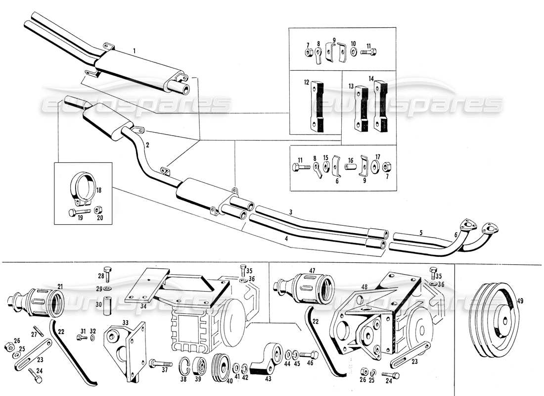 part diagram containing part number bn47028