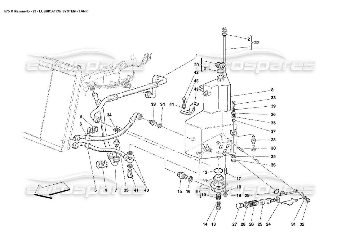 part diagram containing part number 190219