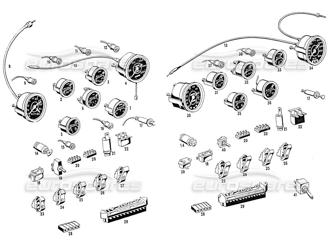 part diagram containing part number 101/3 - 16812 50728