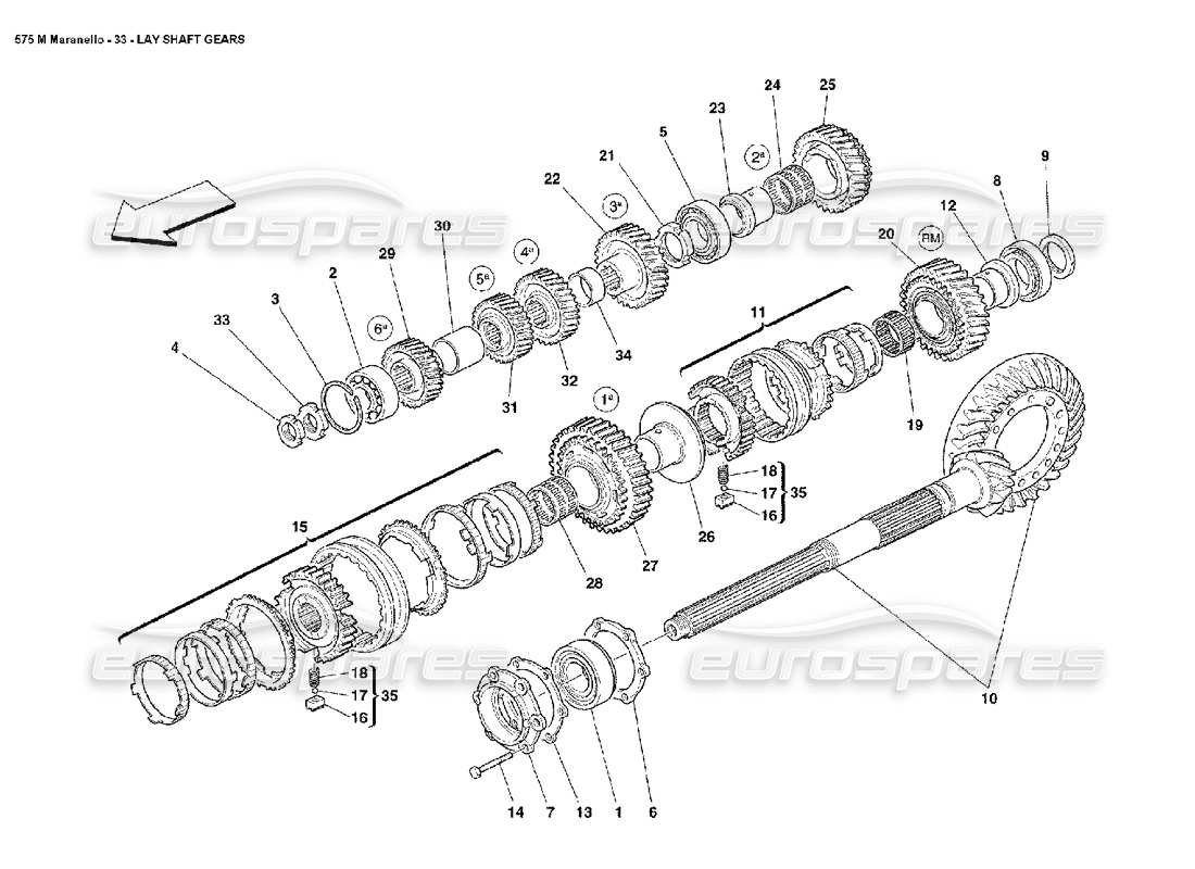 part diagram containing part number 16321430