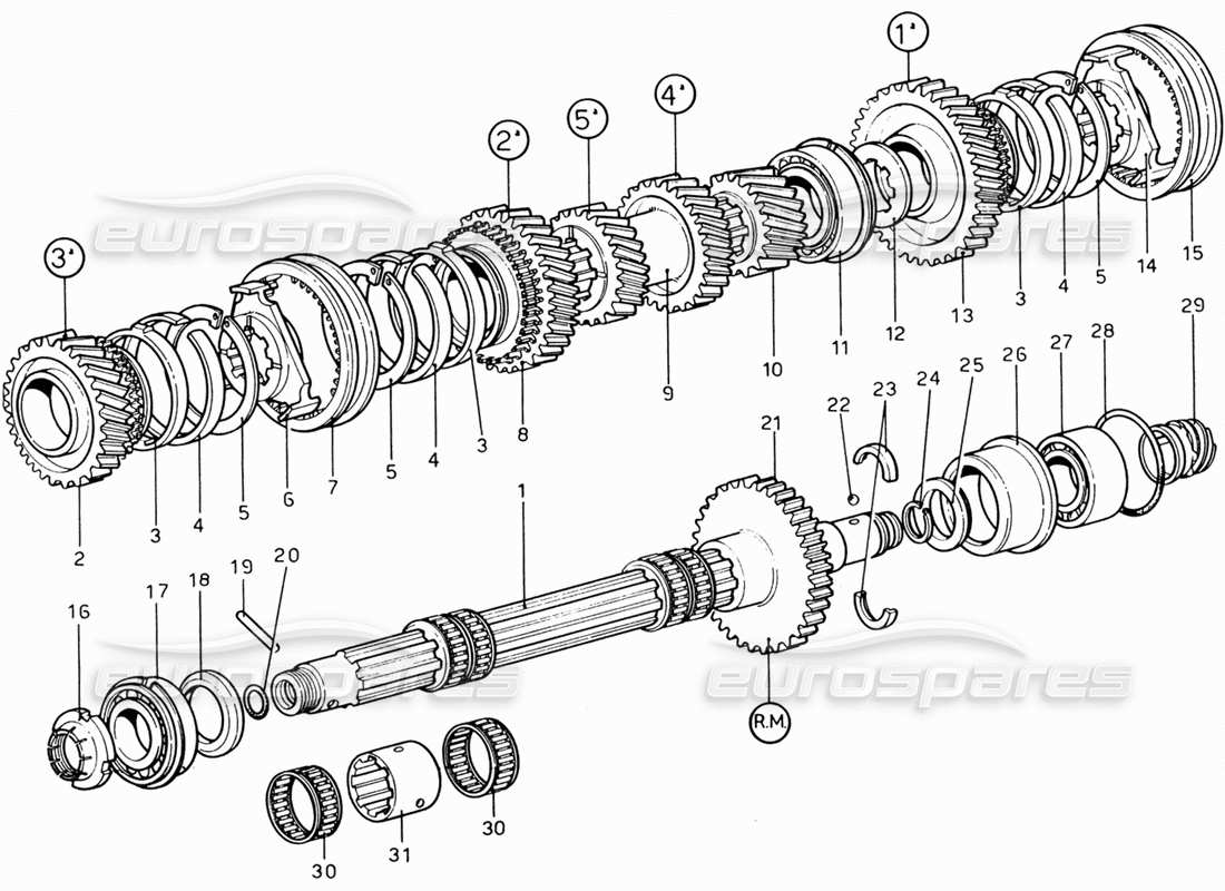 part diagram containing part number 95860086