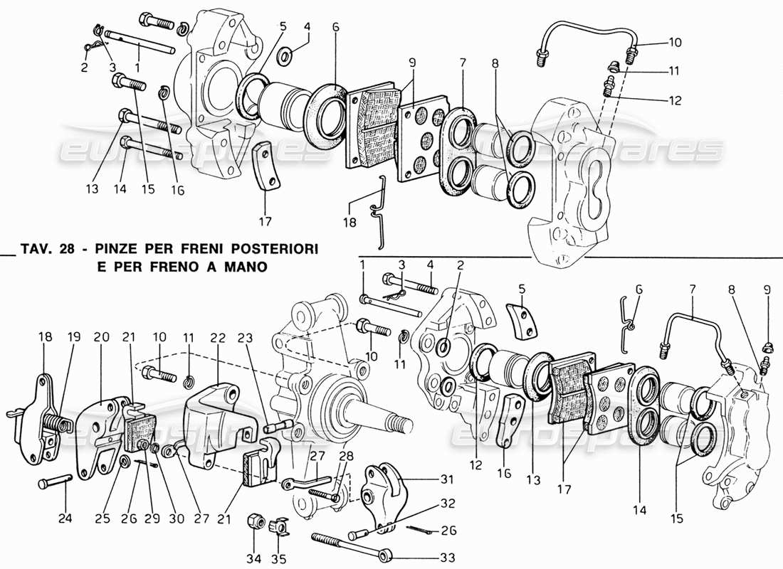 part diagram containing part number fhbk001