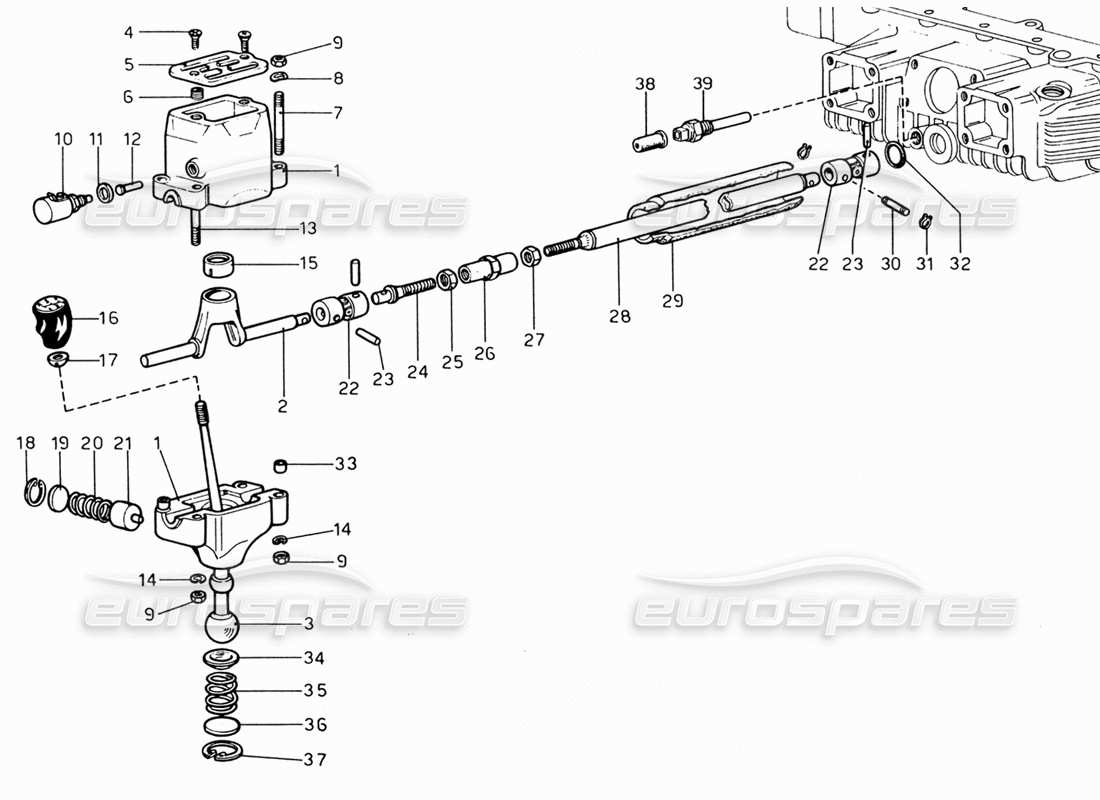 part diagram containing part number 8x1.25 uni 5588