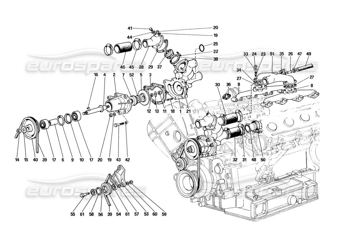 part diagram containing part number 116968