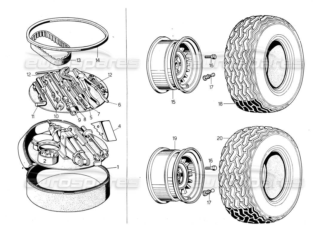 part diagram containing part number 005210621