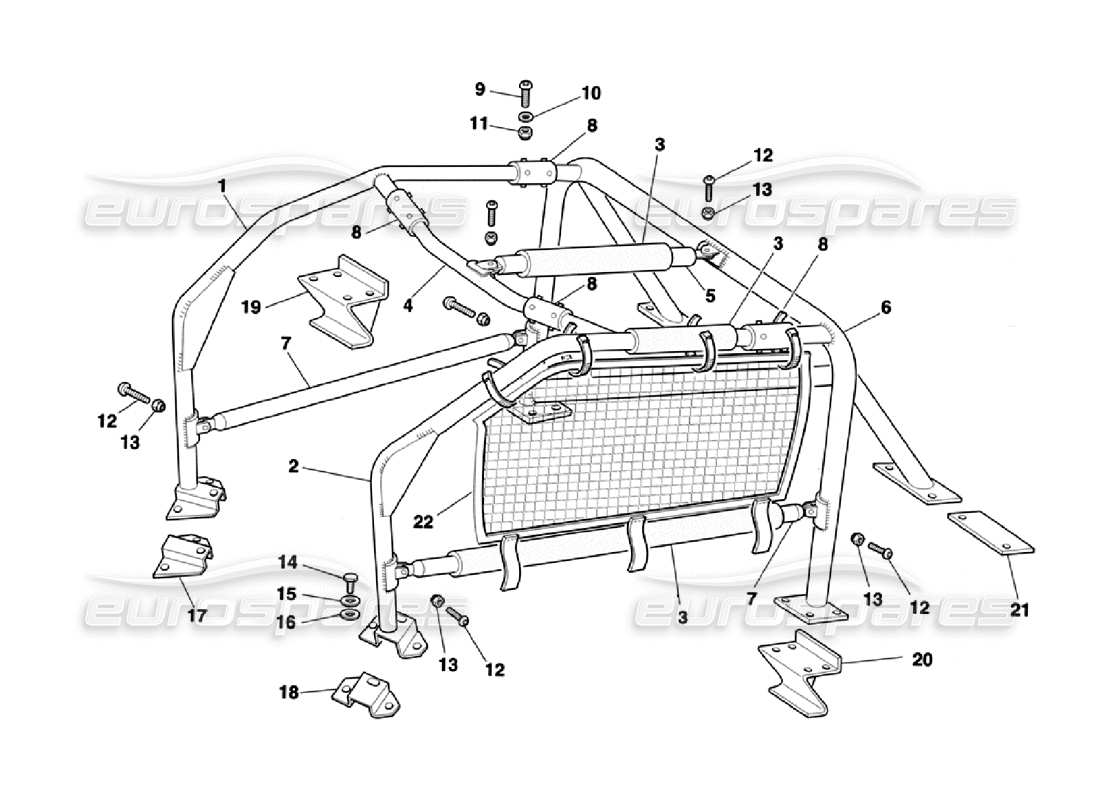 part diagram containing part number 62968900