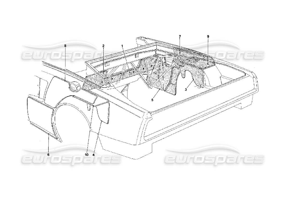 part diagram containing part number 62860800