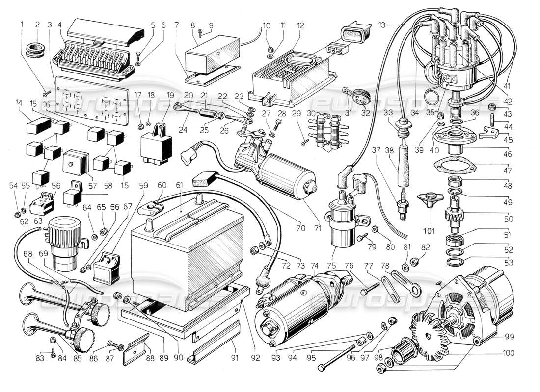 part diagram containing part number 001620614