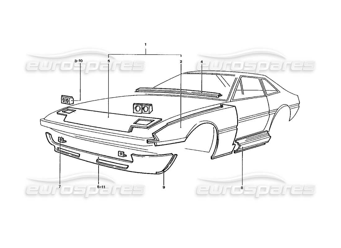 part diagram containing part number 257-18-238-10