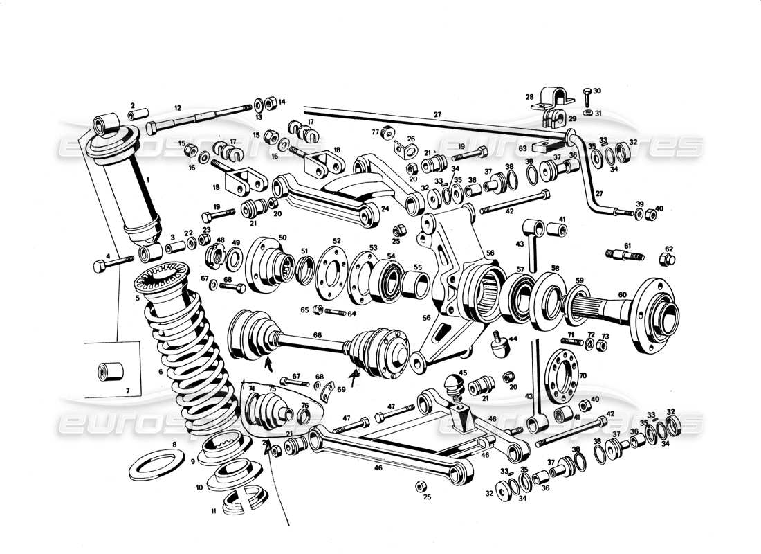 part diagram containing part number dst 54897