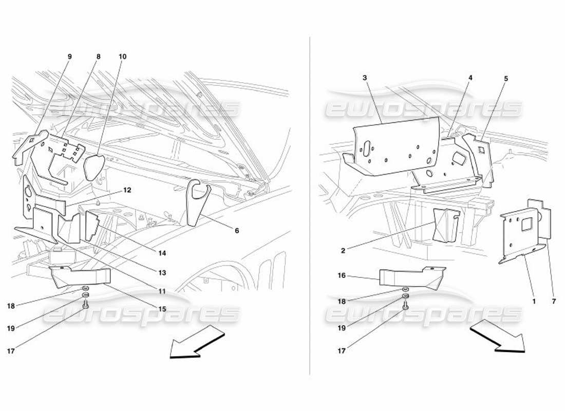 part diagram containing part number 67086100