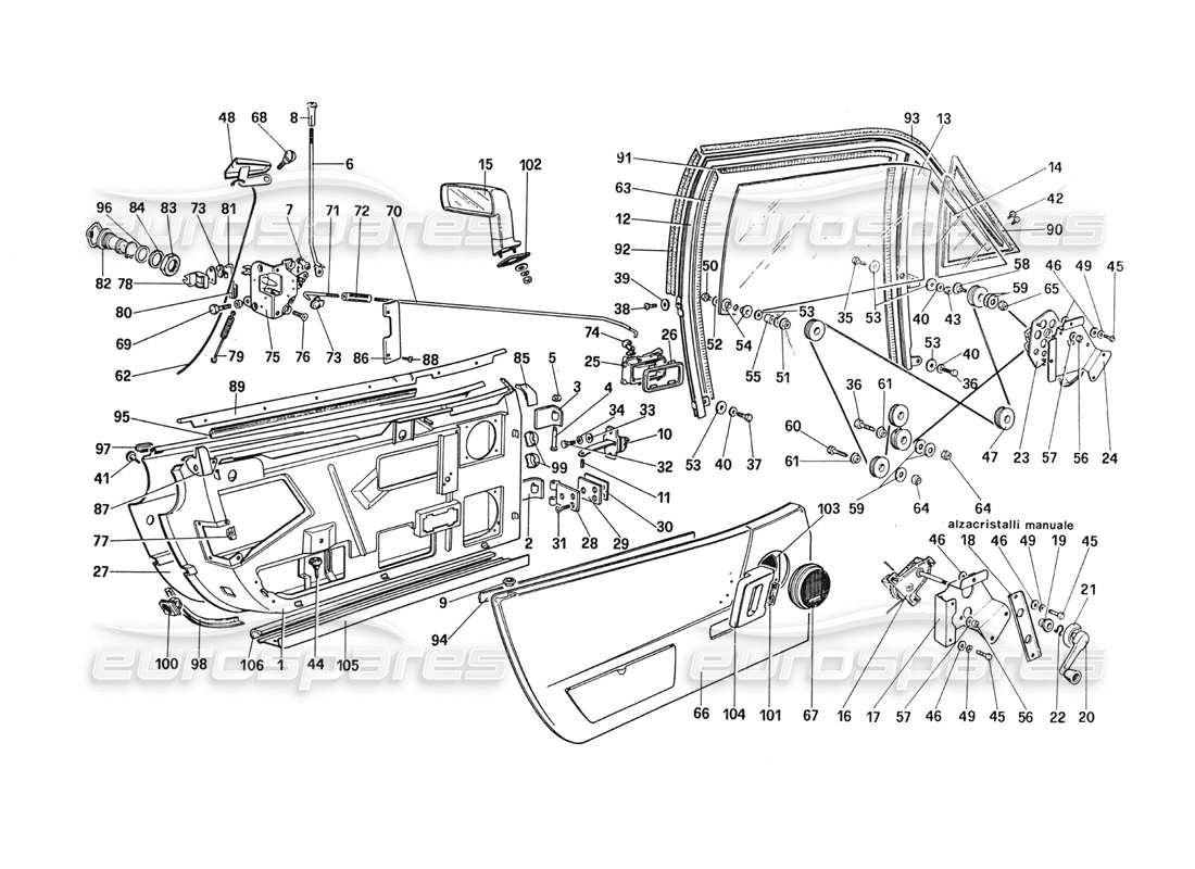 part diagram containing part number 13832100