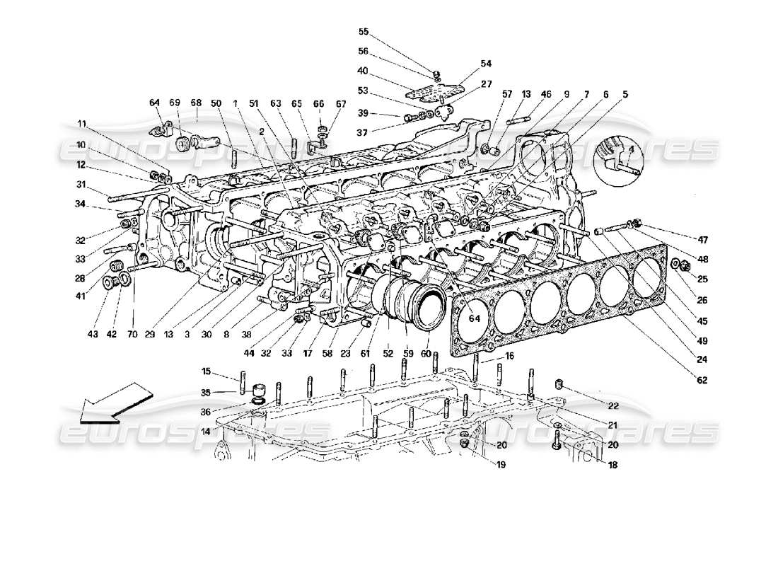 part diagram containing part number 141064