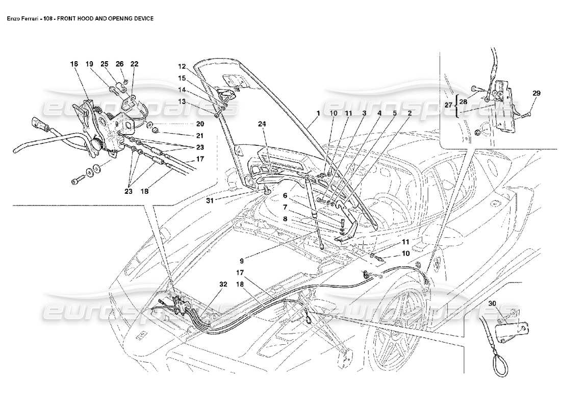 part diagram containing part number 66575200