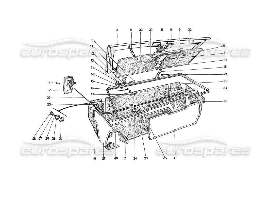 part diagram containing part number 40099904