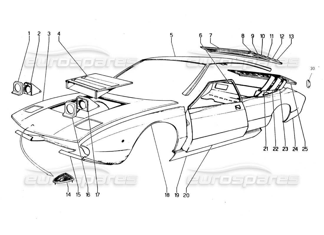 part diagram containing part number 115/abc70815