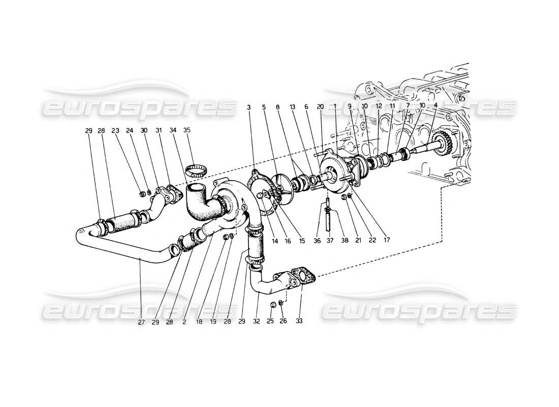 part diagram containing part number 105396