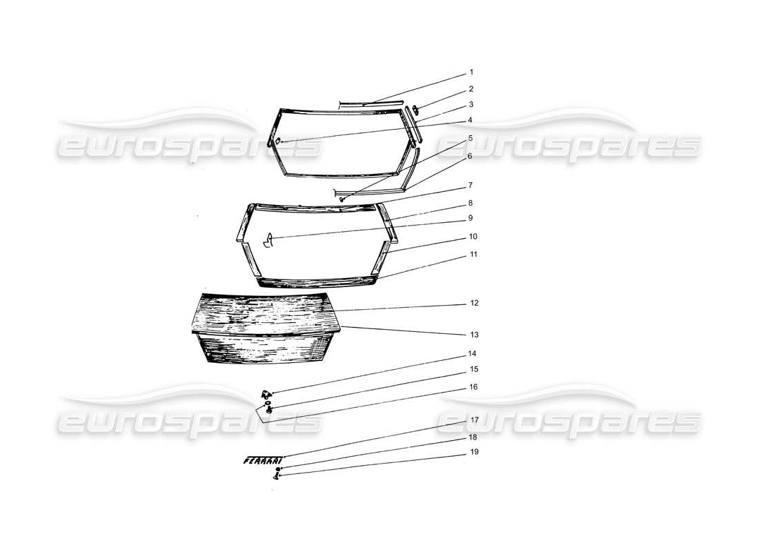 part diagram containing part number 0300186