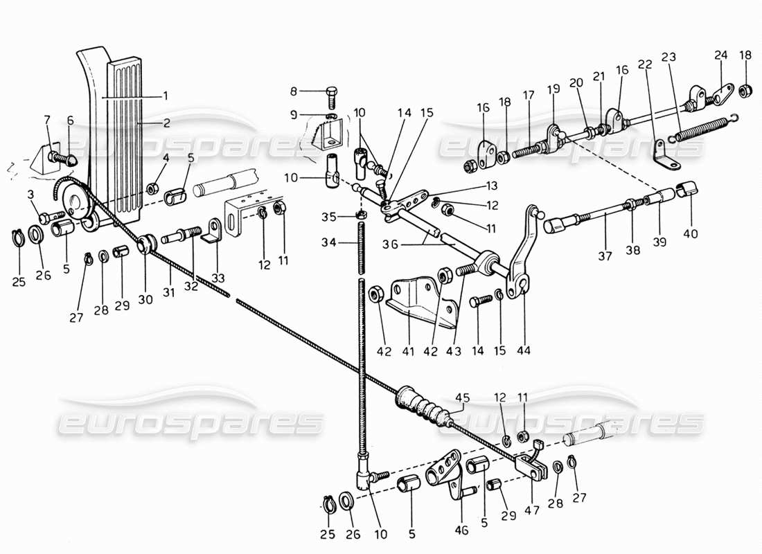 part diagram containing part number 8x1 uni 5588