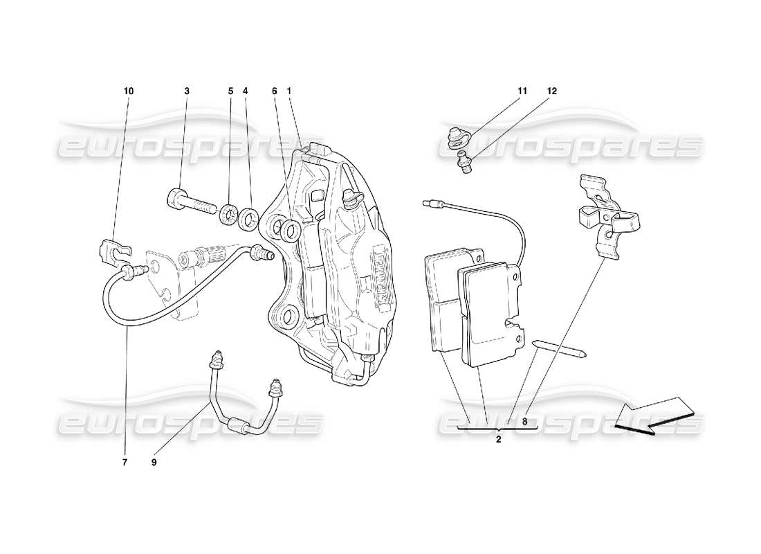 part diagram containing part number 155696