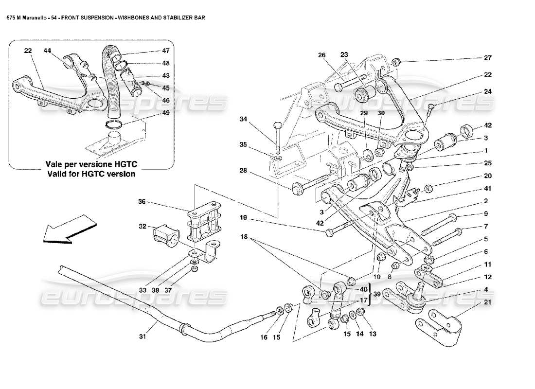 part diagram containing part number 190282