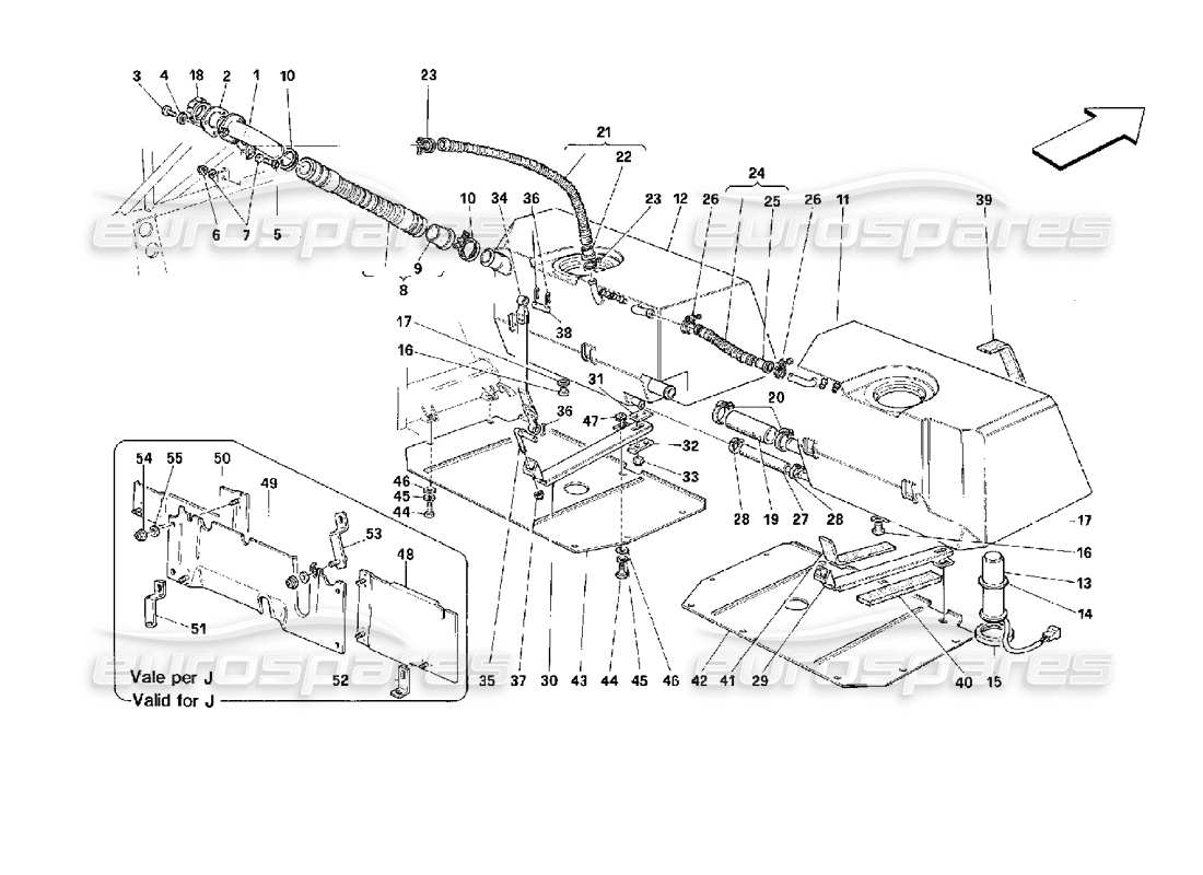 part diagram containing part number 147244