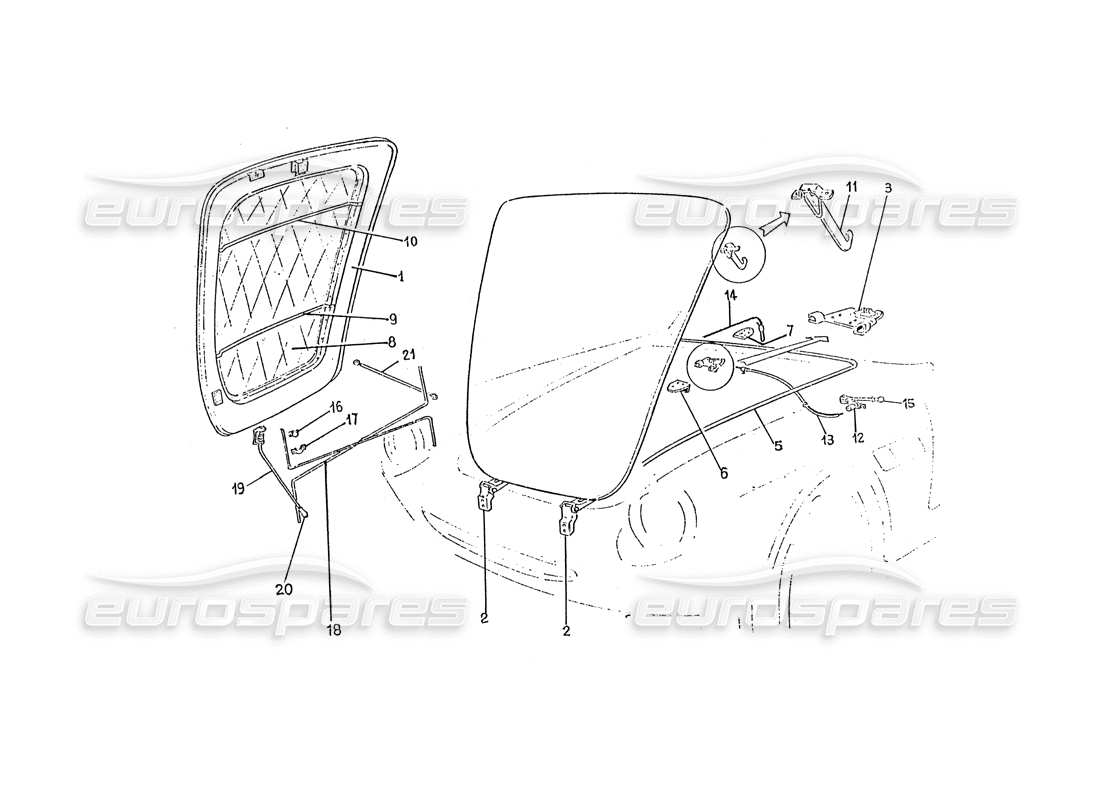 part diagram containing part number 242-28-598-00