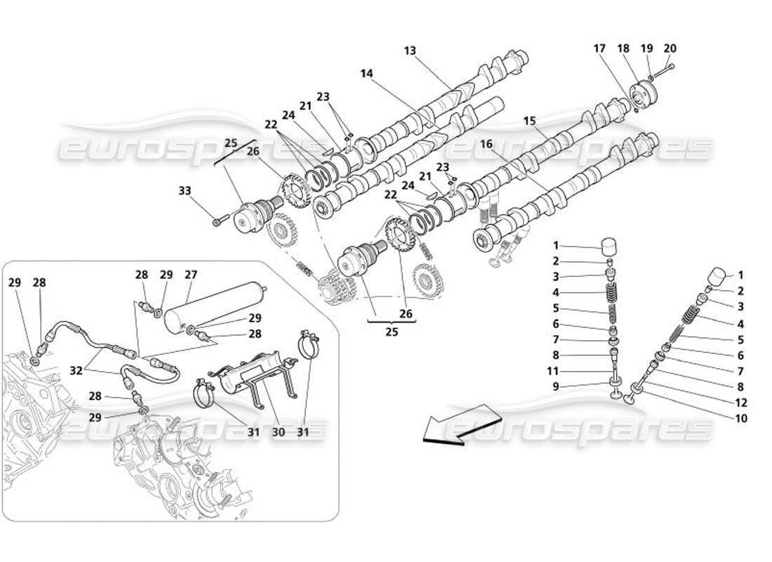 part diagram containing part number 184594