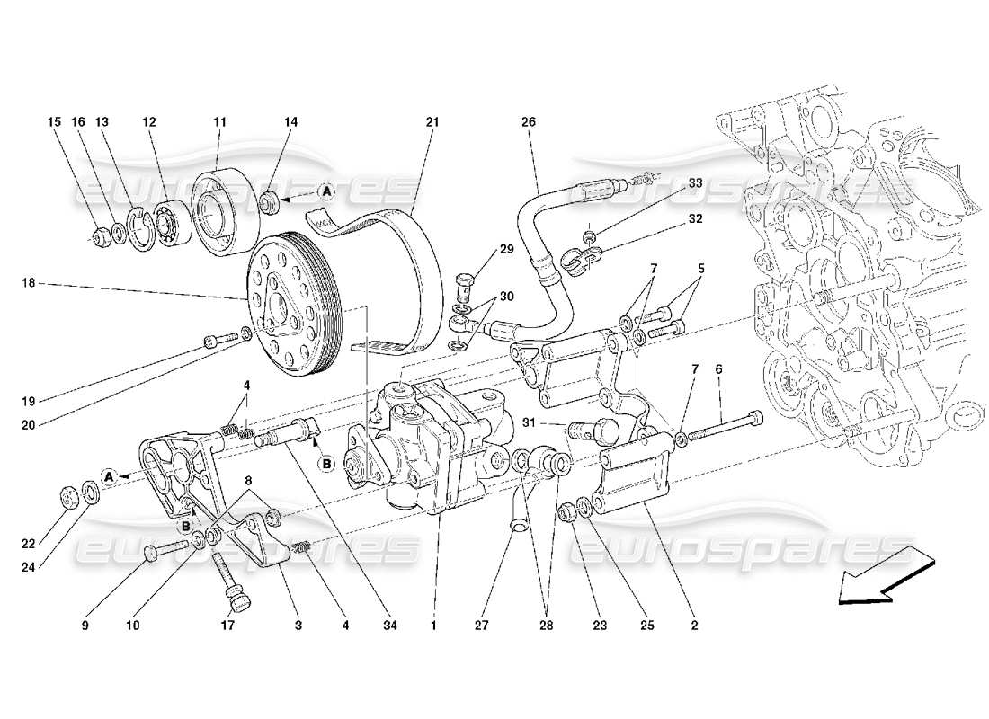 part diagram containing part number 150333