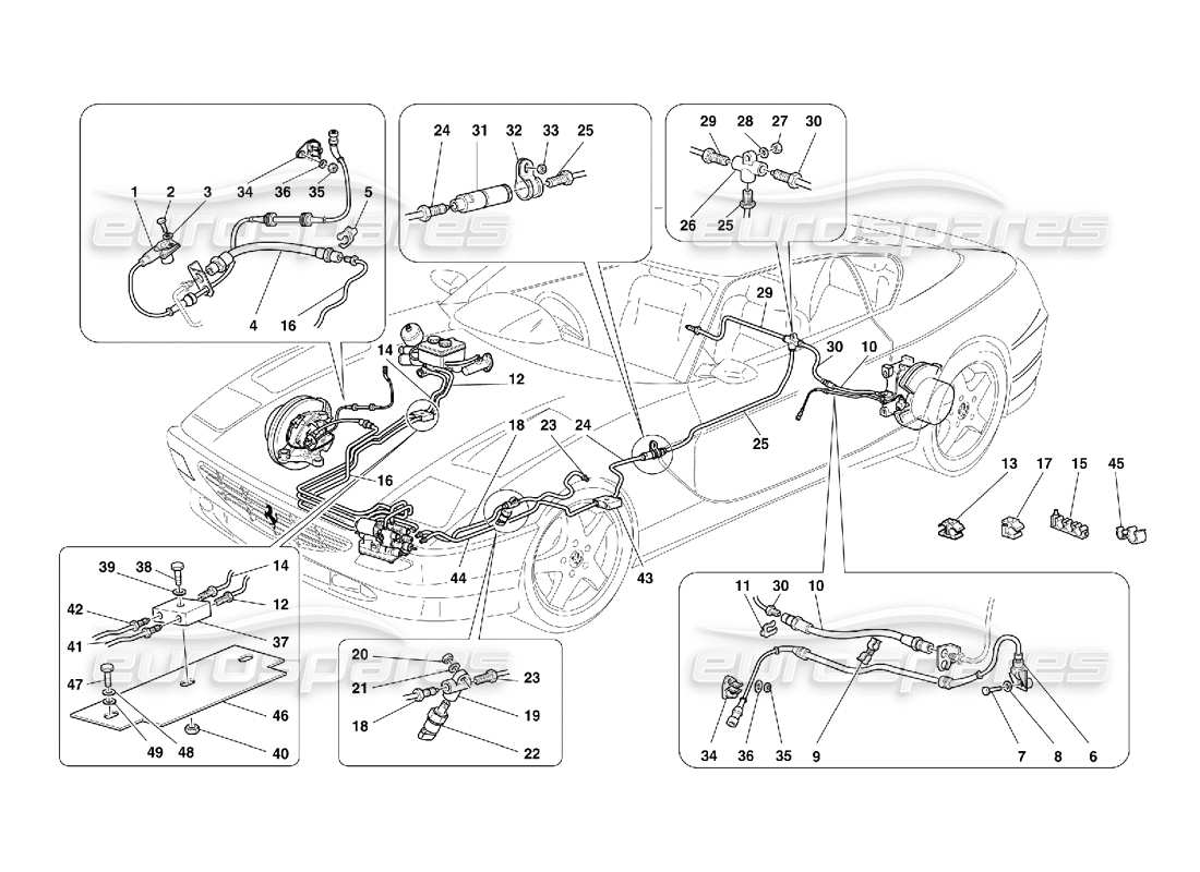 part diagram containing part number 154045