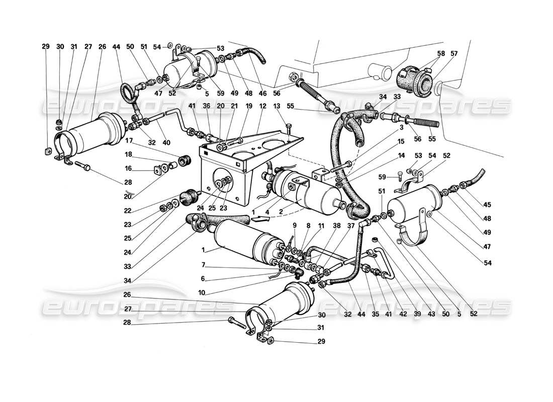 part diagram containing part number 125784