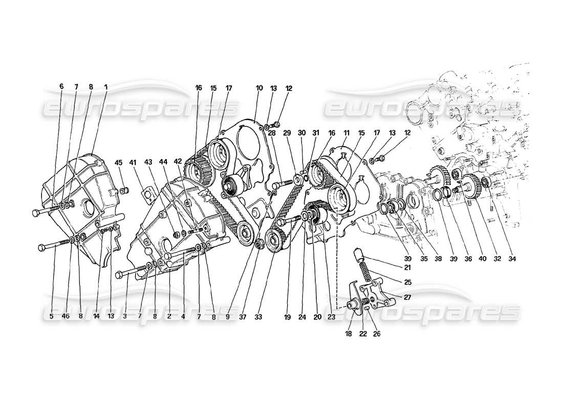 part diagram containing part number 122174