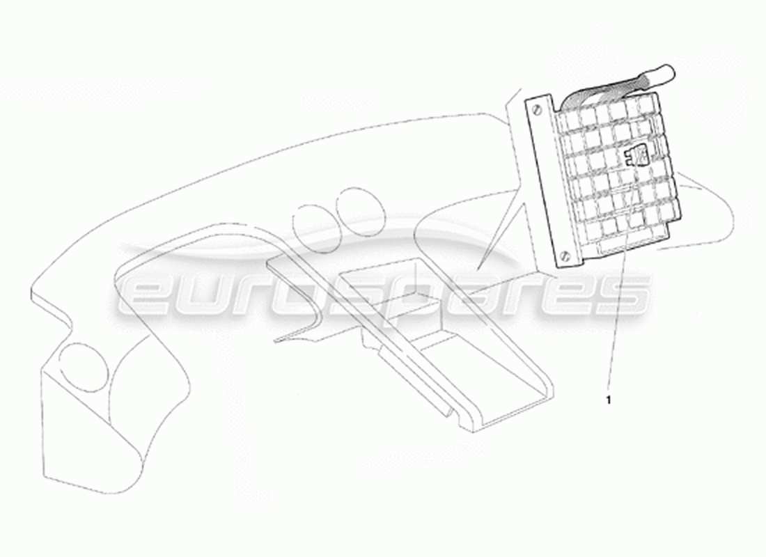 lamborghini diablo vt (1994) electrical system (valid for norway version - april 1994) parts diagram