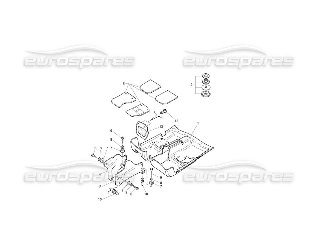 maserati qtp v6 evoluzione carpets part diagram