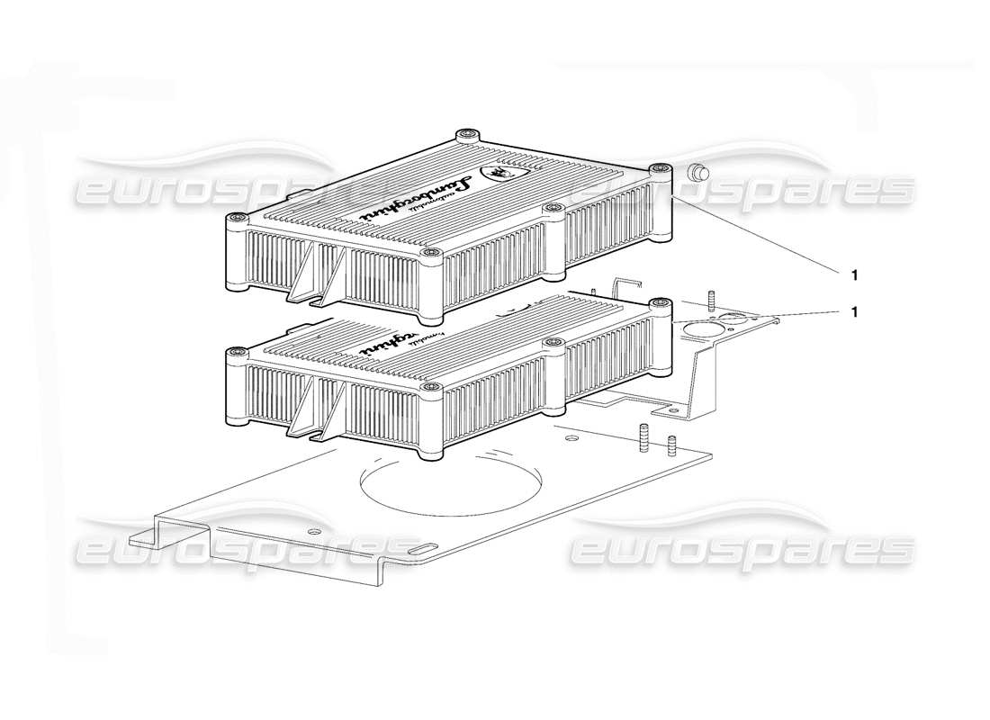 lamborghini diablo vt (1994) electronic injection u. (valid for denmark version - april 1994) parts diagram