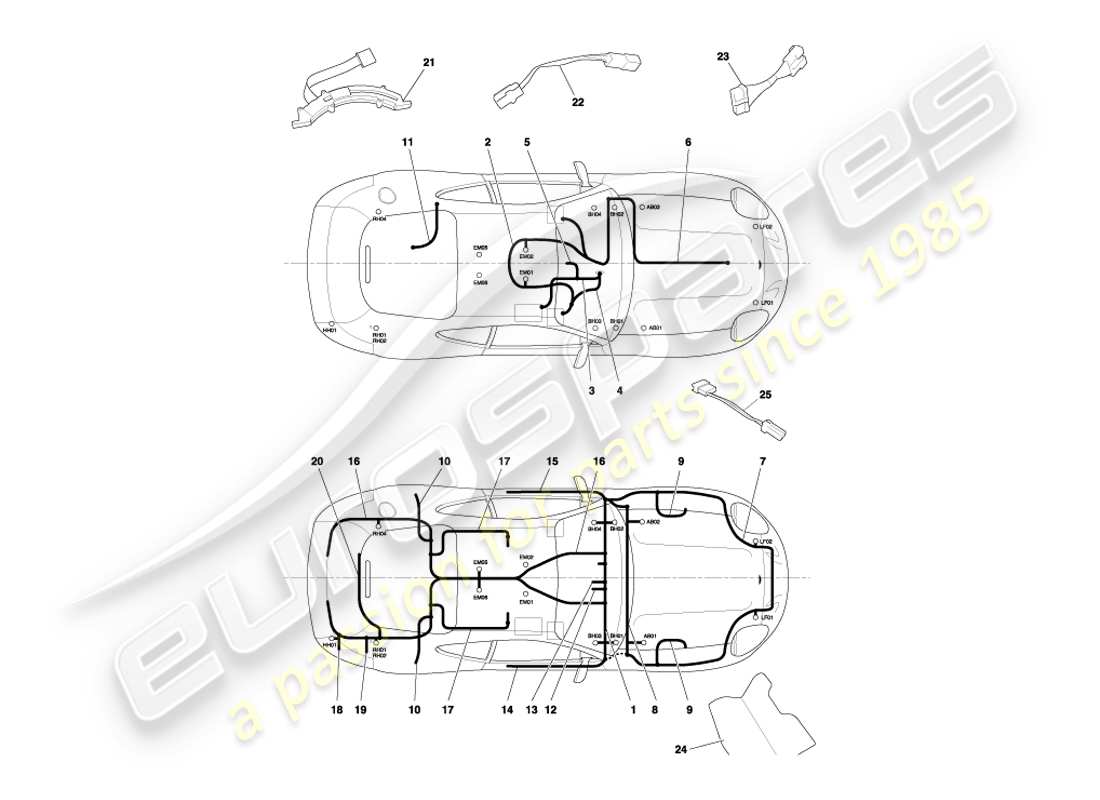 part diagram containing part number 83-124555-aa