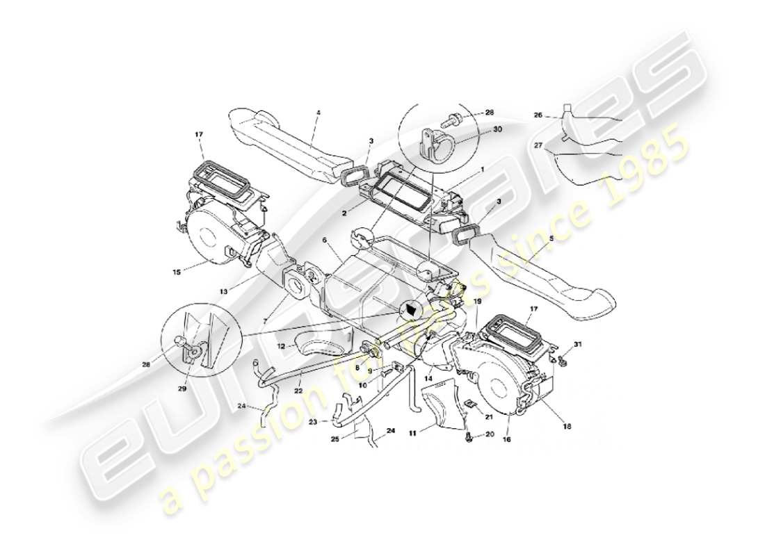 part diagram containing part number 696290