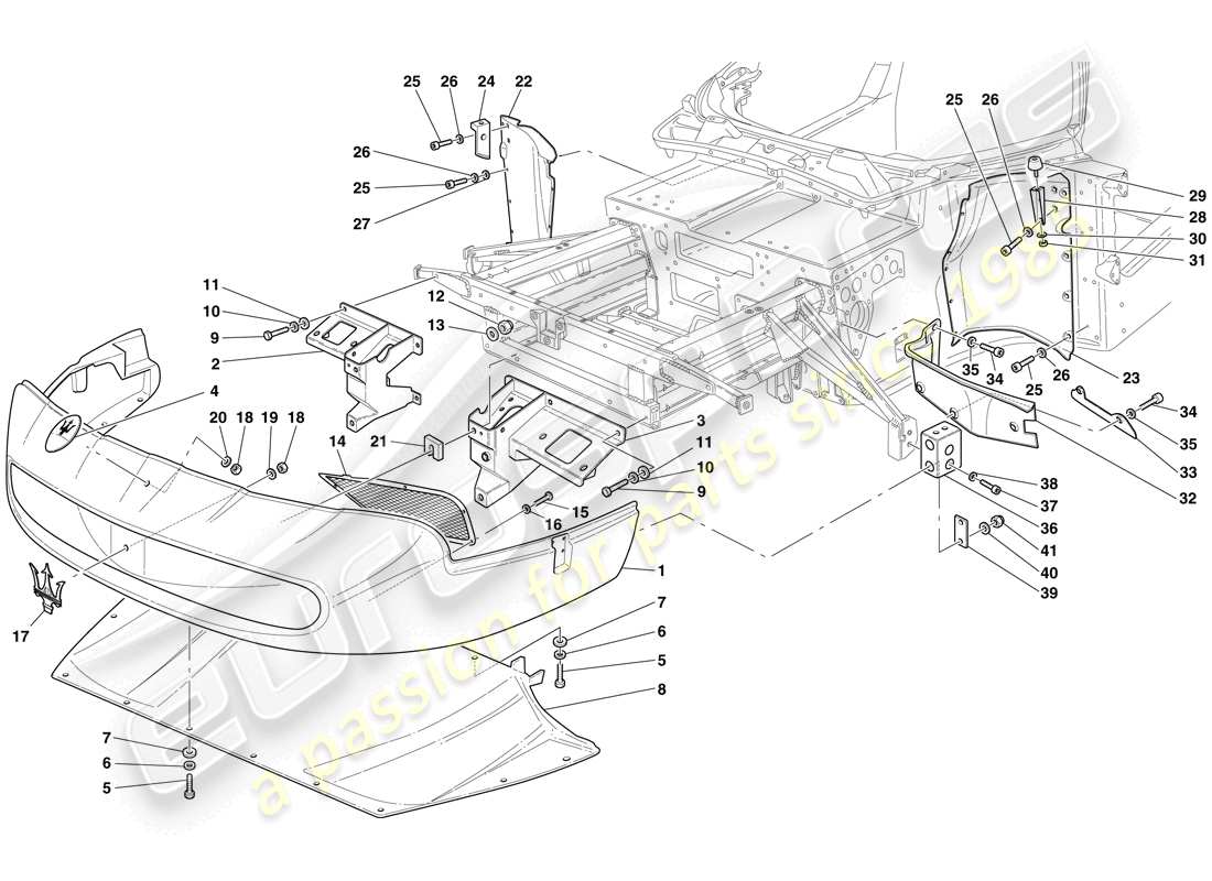 part diagram containing part number 67418200