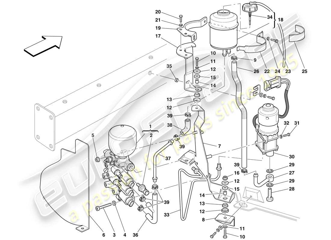 part diagram containing part number 202522