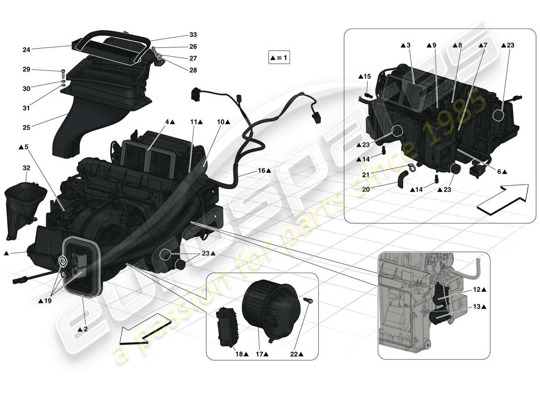 part diagram containing part number 86057100