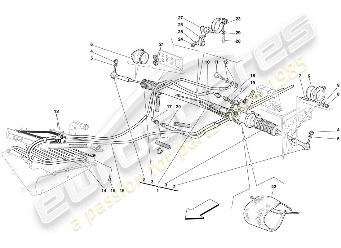 part diagram containing part number 190370