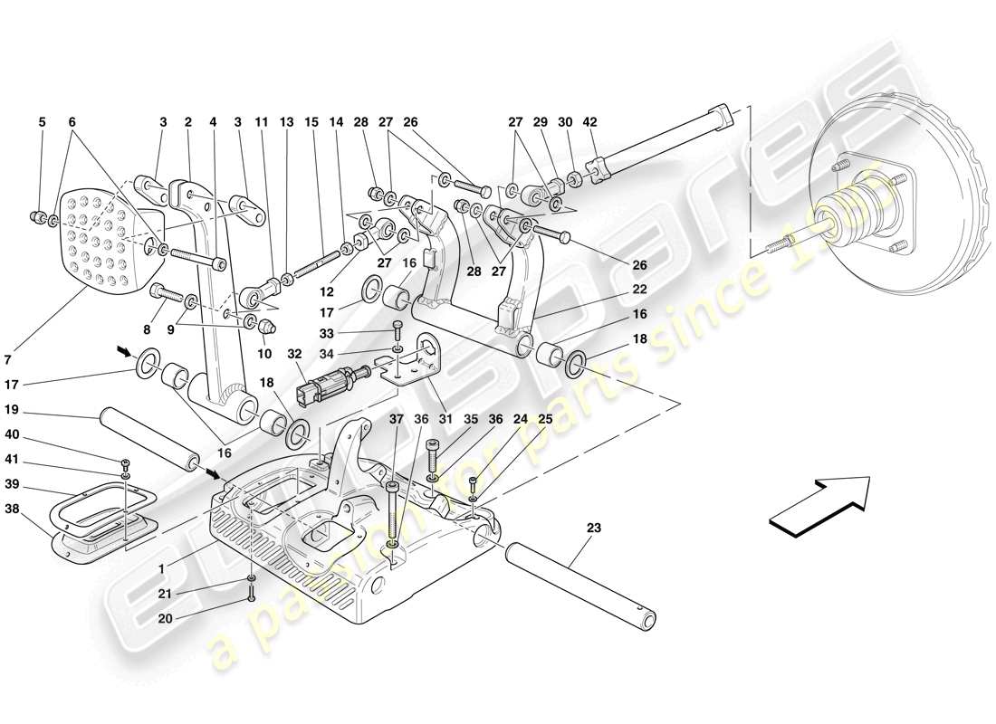 part diagram containing part number 113836