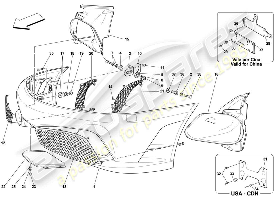 part diagram containing part number 69302500