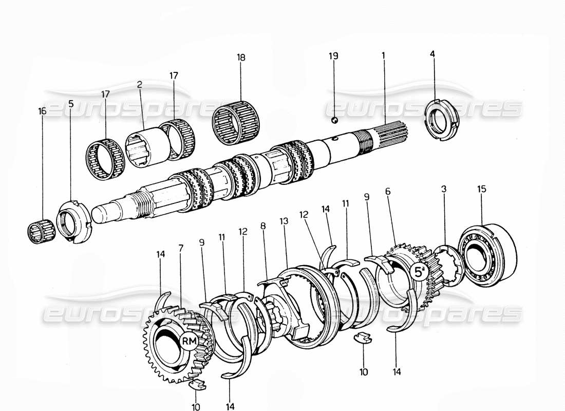 part diagram containing part number k25x33x20-fh-z-b1