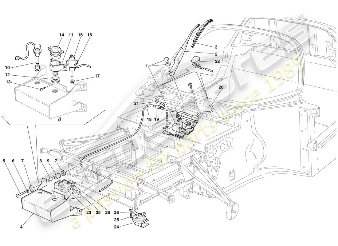 part diagram containing part number 191073