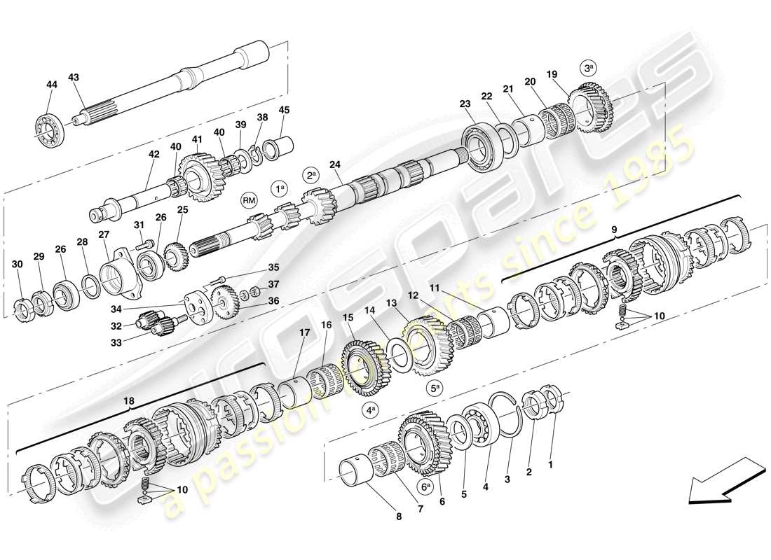 part diagram containing part number 189700