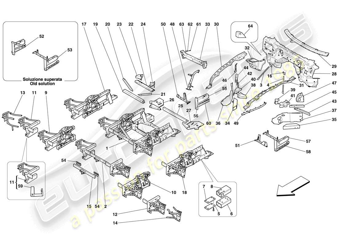 part diagram containing part number 67103611