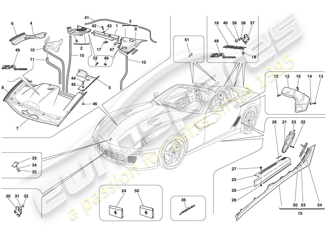 part diagram containing part number 83608810