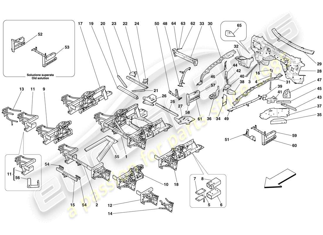 part diagram containing part number 985280285